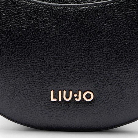 LIU JO - Hobo bag with lettering logo