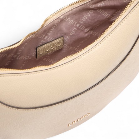 LIU JO - Bolso hobo con logo de letras