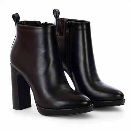 EXÉ - Bottines en faux cuir avec fermeture éclair