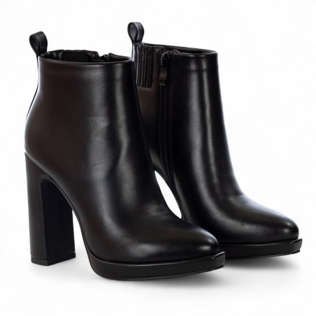 EXÉ - Bottines en faux cuir avec fermeture éclair