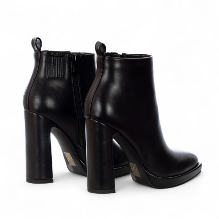 EXÉ - Bottines en faux cuir avec fermeture éclair