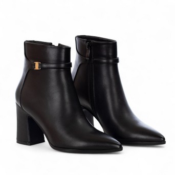 EXÉ - Kunstlederstiefelette mit Zierschnalle 2