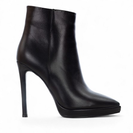 EXÉ - Bottines en faux cuir avec fermeture éclair