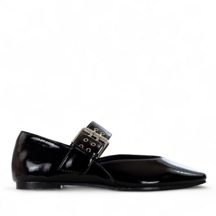 EXÉ - Naplack ballerina with buckle