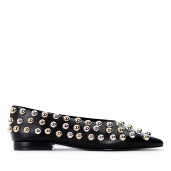 EXÉ - Ballerina con borchie all over