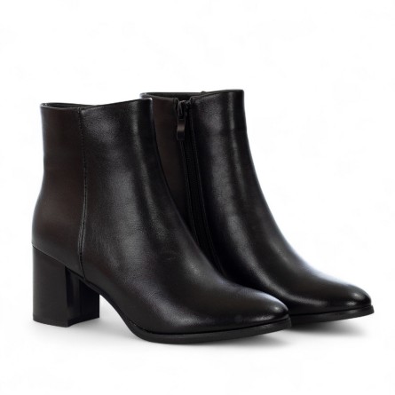 EXÉ - Bottines en faux cuir avec fermeture éclair