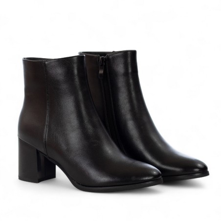 EXÉ - Bottines en faux cuir avec fermeture éclair