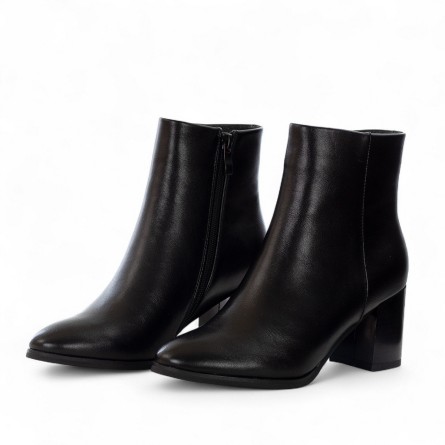 EXÉ - Bottines en faux cuir avec fermeture éclair