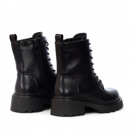 EXÉ - Bottes militaires faux cuir avec fermeture éclair EXÉ - Bottes militaires faux cuir avec fermeture éclair