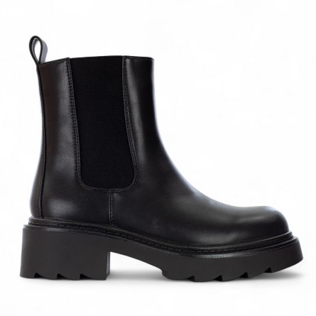EXÉ - Faux leather chelsea ankle boot