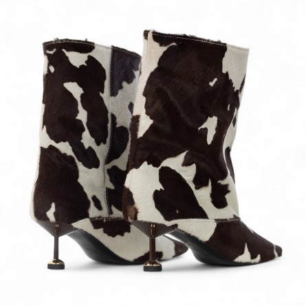 WO MILANO - cow pony ankle boots