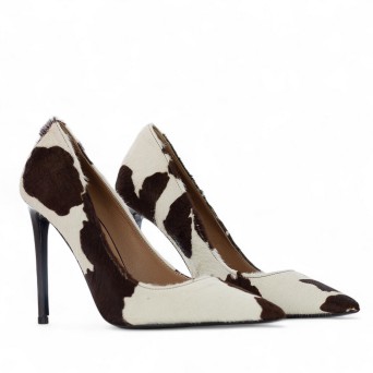 WO MILANO - Zapatos de salón de piel de potro de vaca 2