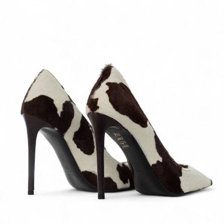 WO MILANO - Décolleté in cavallino cow