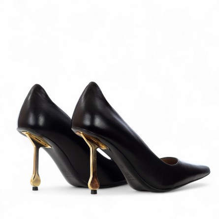 WO MILANO - Escarpins en cuir avec talon en métal WO MILANO - Escarpins en cuir avec talon en métal