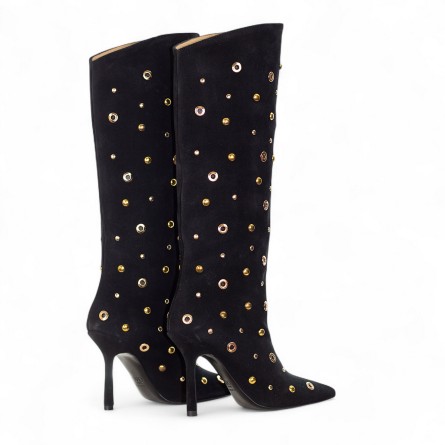 WO MILANO - Studded Suede Boot