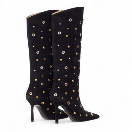 WO MILANO - Studded Suede Boot