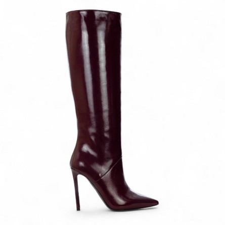 WO MILANO - Botte en cuir brillant