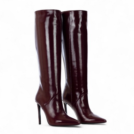 WO MILANO - Glossy leather boot