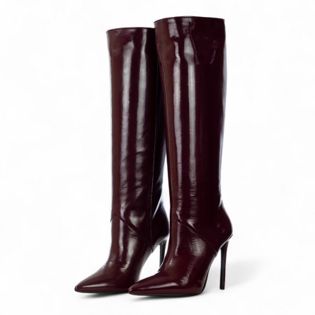 WO MILANO - Glossy leather boot