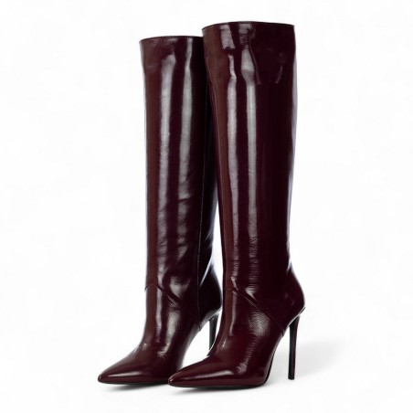 WO MILANO - Glossy leather boot