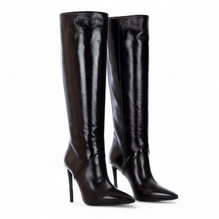 WO MILANO - Glossy leather boot