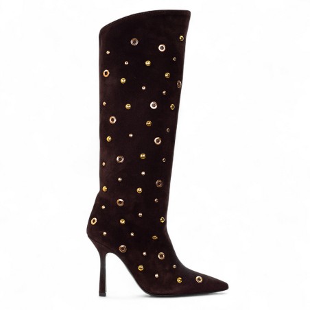 WO MILANO - Studded Suede Boot