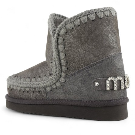 MOU - Stiefelette Eskimo 18 Strasssteine Logo MOU - Stiefelette Eskimo 18 Strasssteine Logo