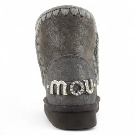 MOU - Ankle boot Eskimo 18 rhinestones logo