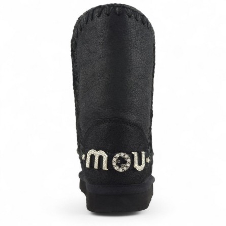 MOU - Stiefelette Eskimo 24 mit strassbesetztem Logo MOU - Stiefelette Eskimo 24 mit strassbesetztem Logo