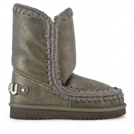 MOU - Bottines Eskimo 24 avec logo en strass