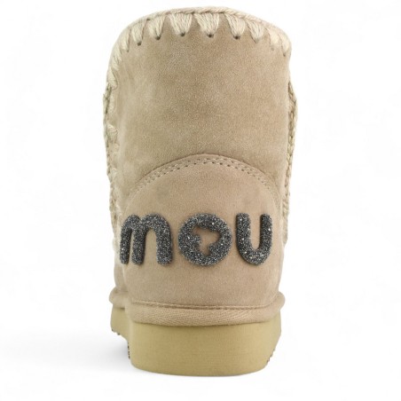 MOU - Stiefelette Eskimo 18 Glitter Logo