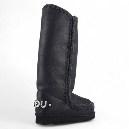 MOU - Stiefel Eskimo 40 Strasssteine Logo