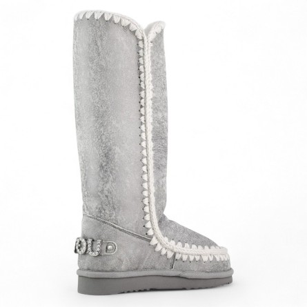 MOU - Stiefel Eskimo 40 Strasssteine Logo