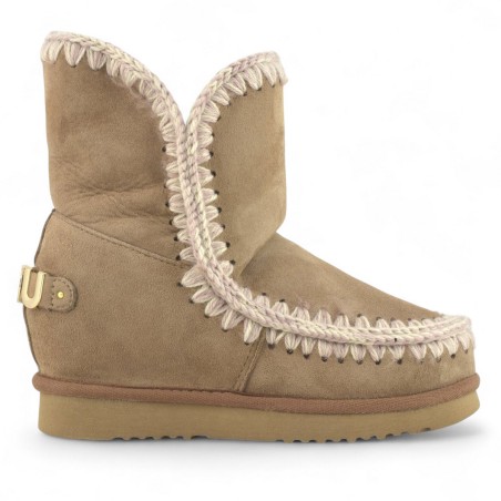 MOU - Ankle boot Eskimo Inner Wedge Short Big Metal Logo