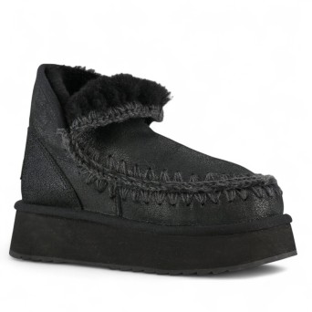 MOU - Mini Eskimo Platform Boot Cuir spécial 2