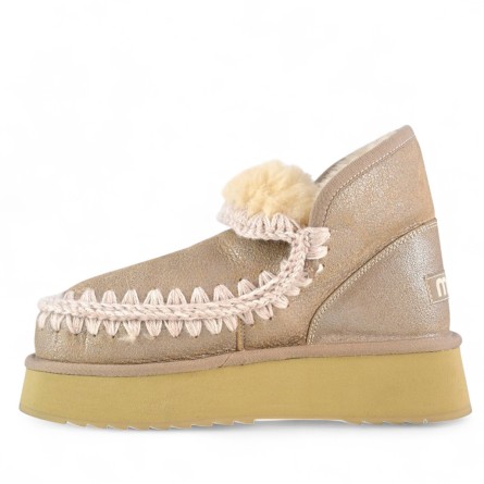 MOU - Mini Eskimo Plateaustiefel Spezialleder MOU - Mini Eskimo Plateaustiefel Spezialleder