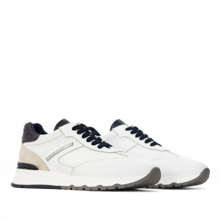 CRISTIANO GUALTIERI - Sneakers in pelle con logo