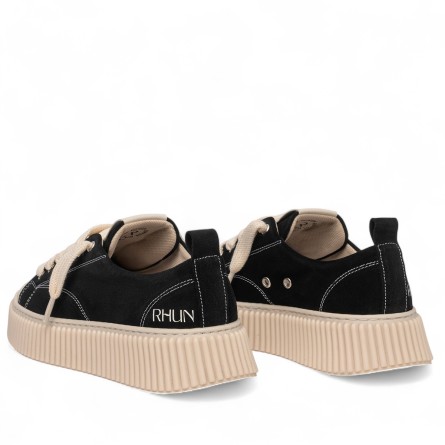 RHUN - Baskets 2020 Treble Daim Noir RHUN - Baskets 2020 Treble Daim Noir