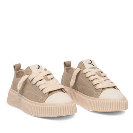RHUN - Sneakers 2020 Treble Gamuza Beige