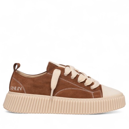 RHUN - Turnschuhe 2020 Treble Braun Wildleder