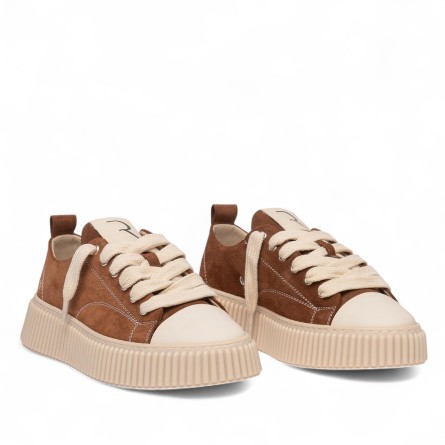 RHUN - Baskets 2020 Treble Daim marron RHUN - Baskets 2020 Treble Daim marron