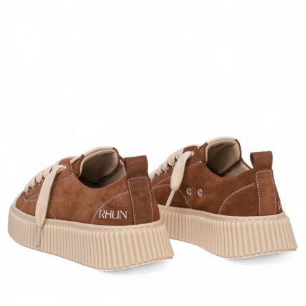RHUN - Baskets 2020 Treble Daim marron RHUN - Baskets 2020 Treble Daim marron