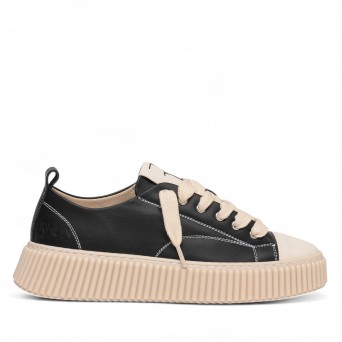RHUN - Turnschuhe 2020 Treble Schwarz Leder