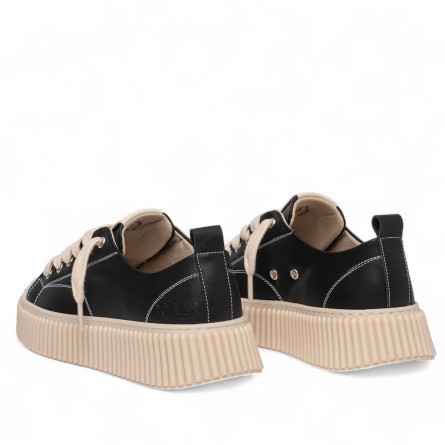 RHUN - Turnschuhe 2020 Treble Schwarz Leder