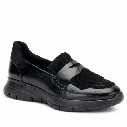 FRAU - Mocassins en cuir et daim