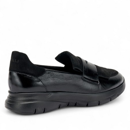 FRAU - Mocasín de piel y ante