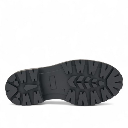 FRAU - Leder-Slipper mit Zierschnalle