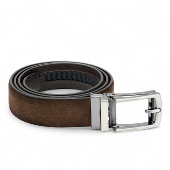 FRAU - Cintura in vera pelle scamosciata