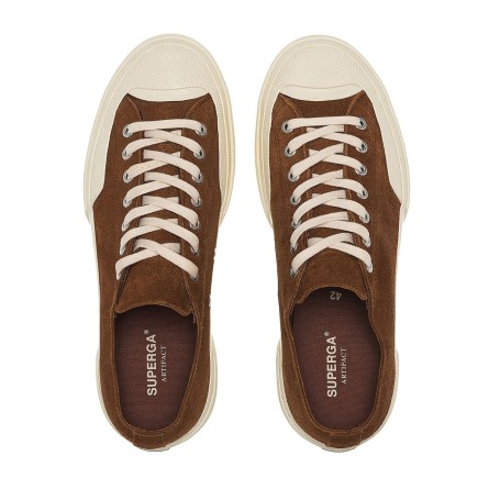 SUPERGA - Sneakers 2432 Works Suede Flesh Out
