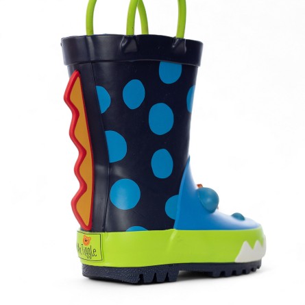 MR.TIGGLE - Bottes en caoutchouc avec motif de dragon